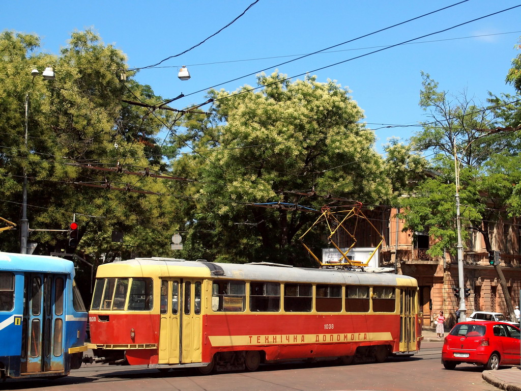 Odessa, Tatra T3SU (2-door) N°. 1038