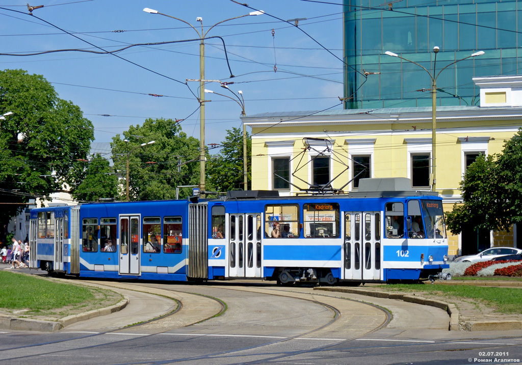 Талін, Tatra KT6T № 102