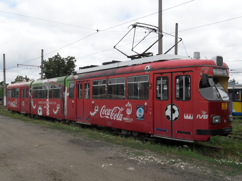 Арад, Duewag GT8 № 51