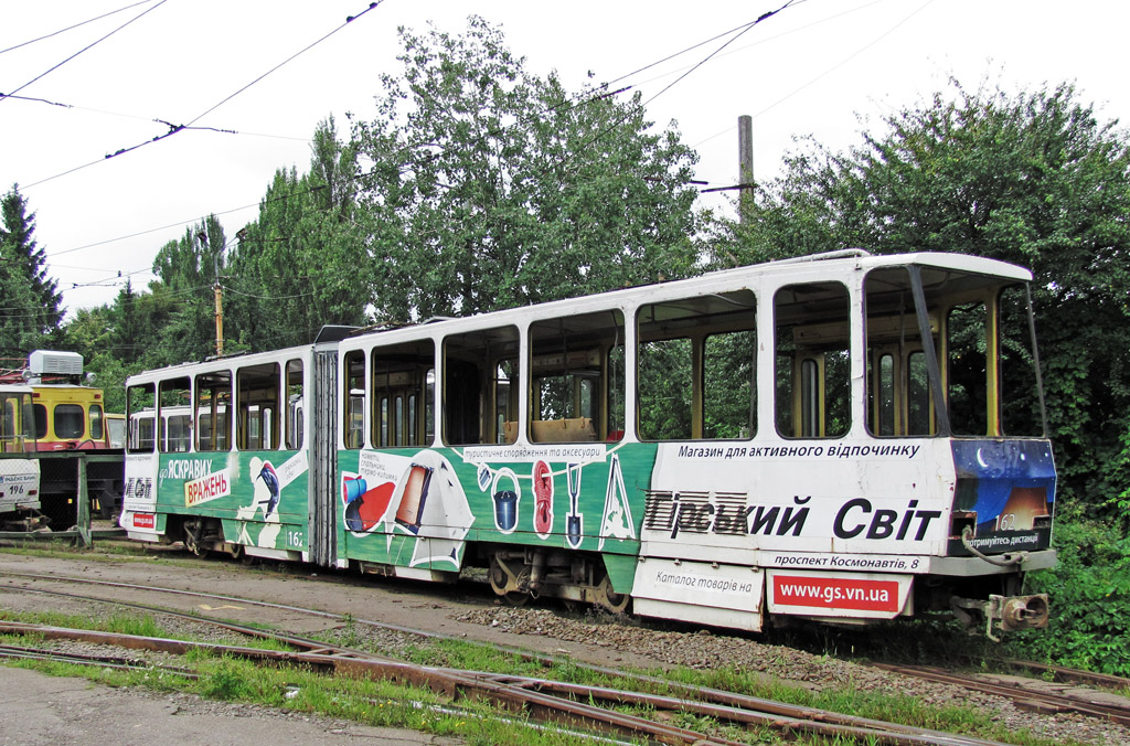 Винница, Tatra KT4SU № 162