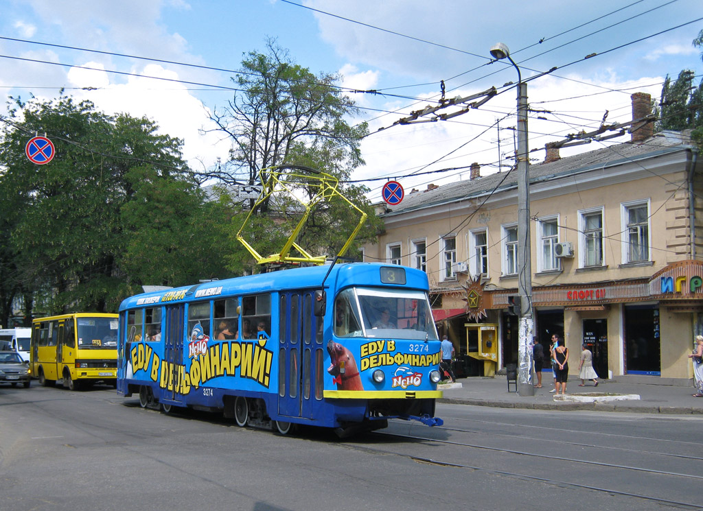 Одесса, Tatra T3R.P № 3274