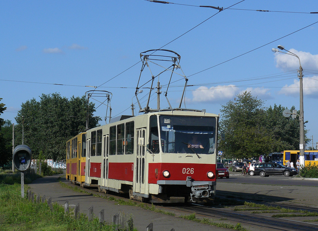 Киев, Tatra T6B5SU № 026