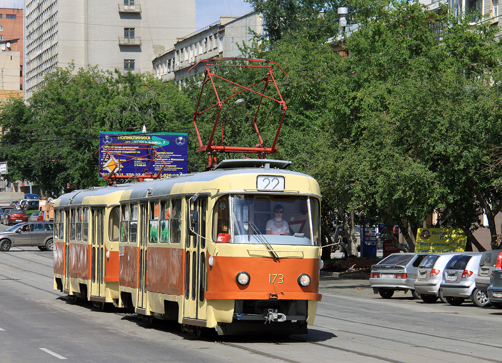 Екатеринбург, Tatra T3SU № 173 Екатеринбург, Tatra T3SU № 173