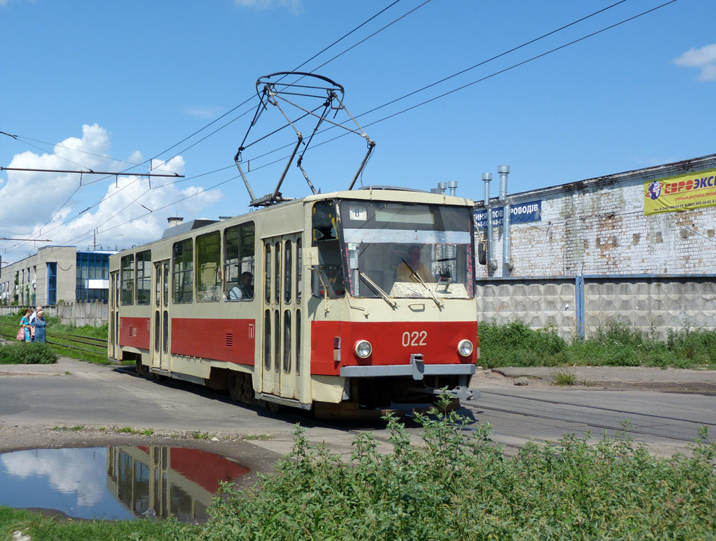 Киев, Tatra T6B5SU № 022
