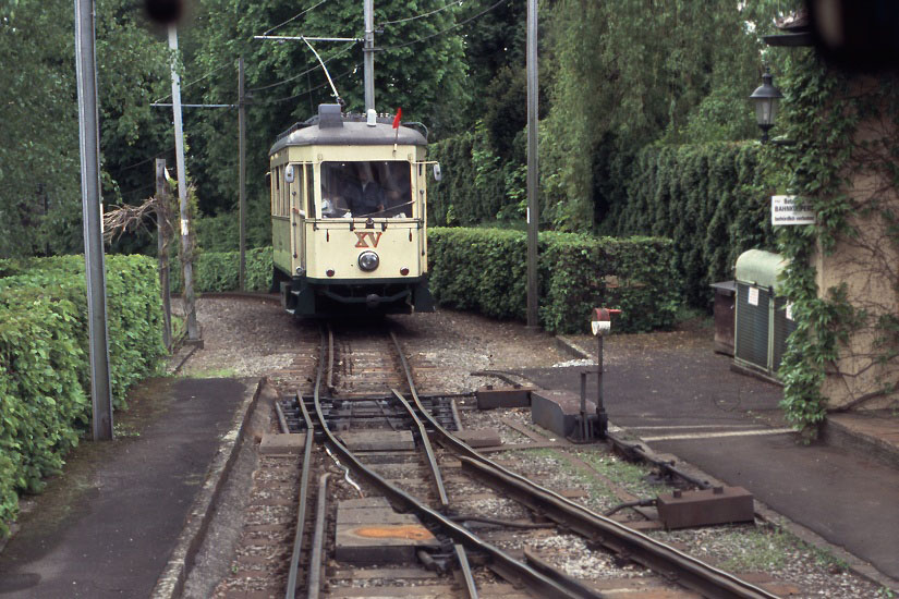 Линц, Двухосный моторный вагон № XV