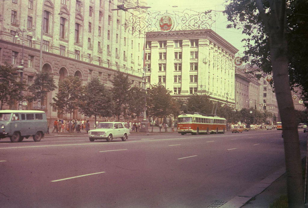 Киев, Škoda 9Tr20 № 1474; Киев, Škoda 9Tr20 № 1484; Киев — Исторические фотографии