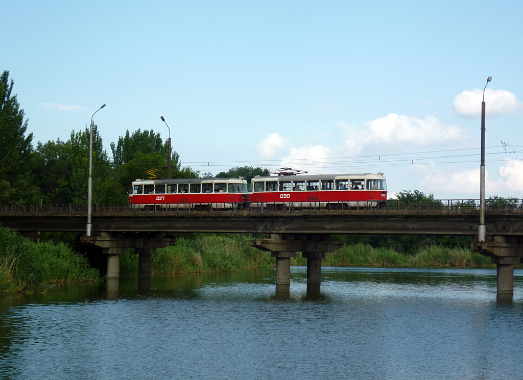 Кривой Рог, Tatra T3SU № 030; Кривой Рог, Tatra T3SU № 027