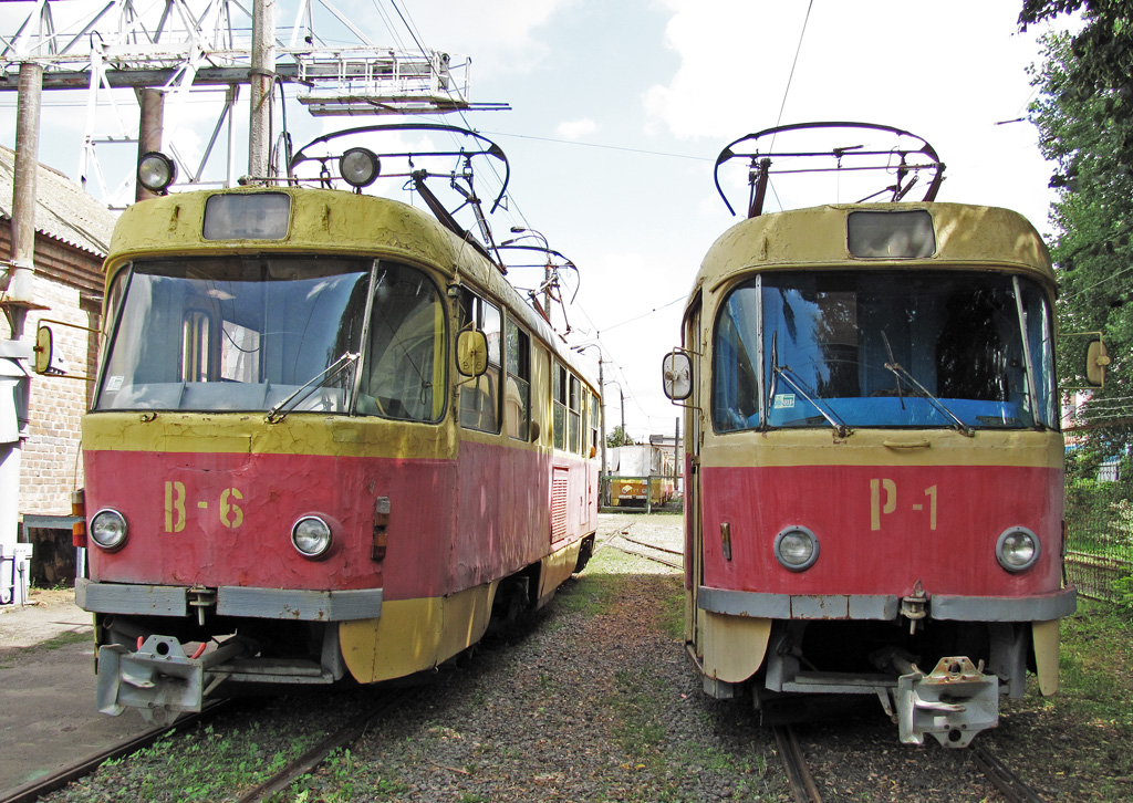 Vinnyica, Tatra T4SU — В-6; Vinnyica, Tatra T4SU — Р-1