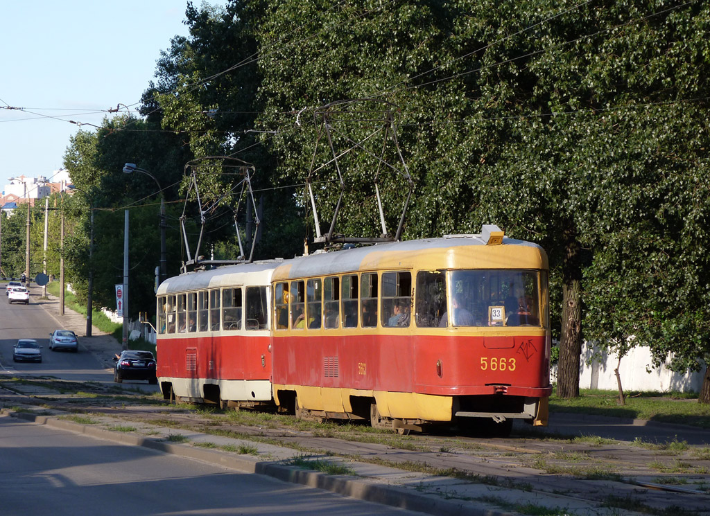 Киев, Tatra T3SU № 5663