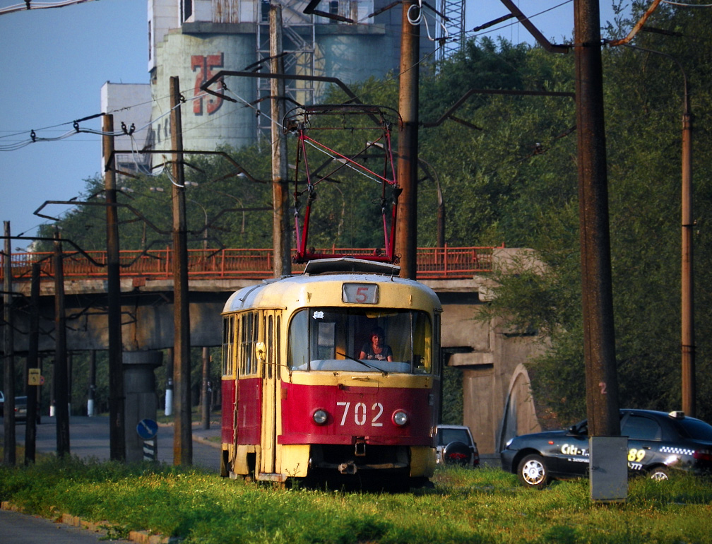 Запорожье, Tatra T3SU № 702