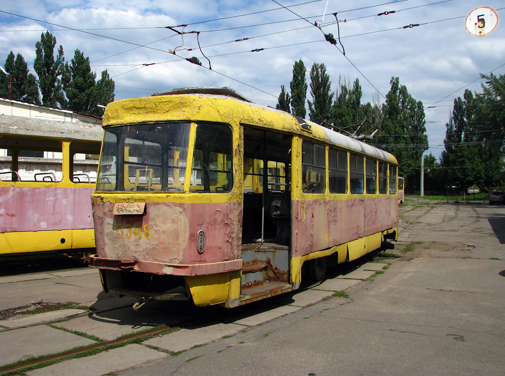 Киев, Tatra T3SU (двухдверная) № 5348