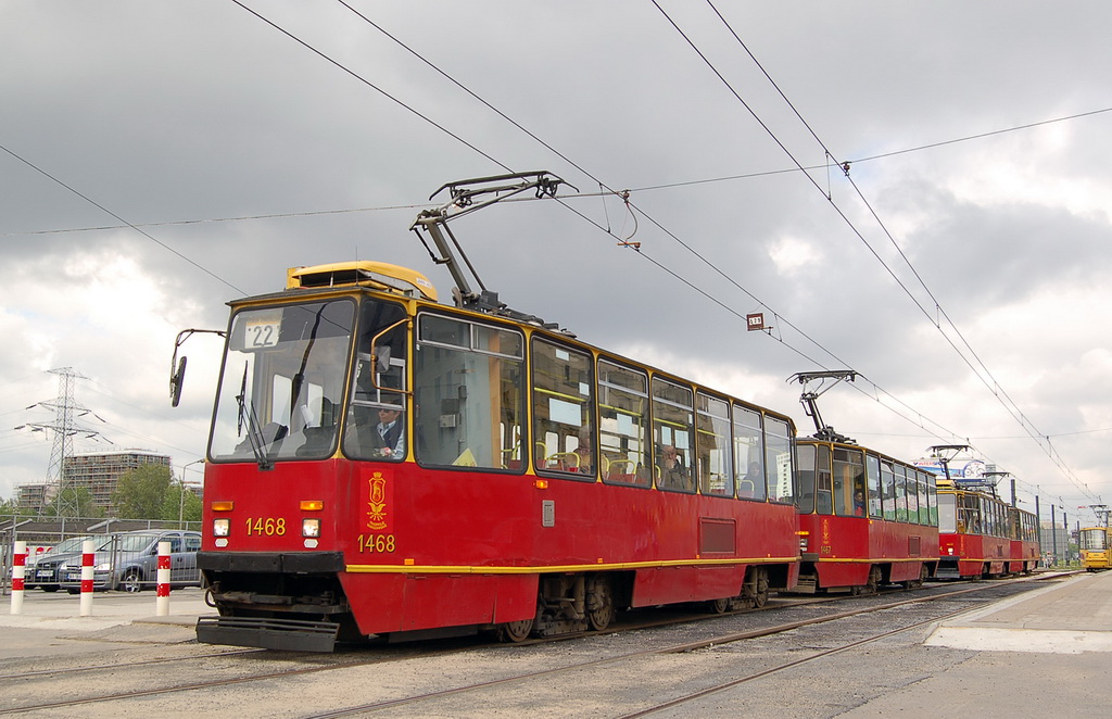 Варшава, Konstal 105Nm № 1468