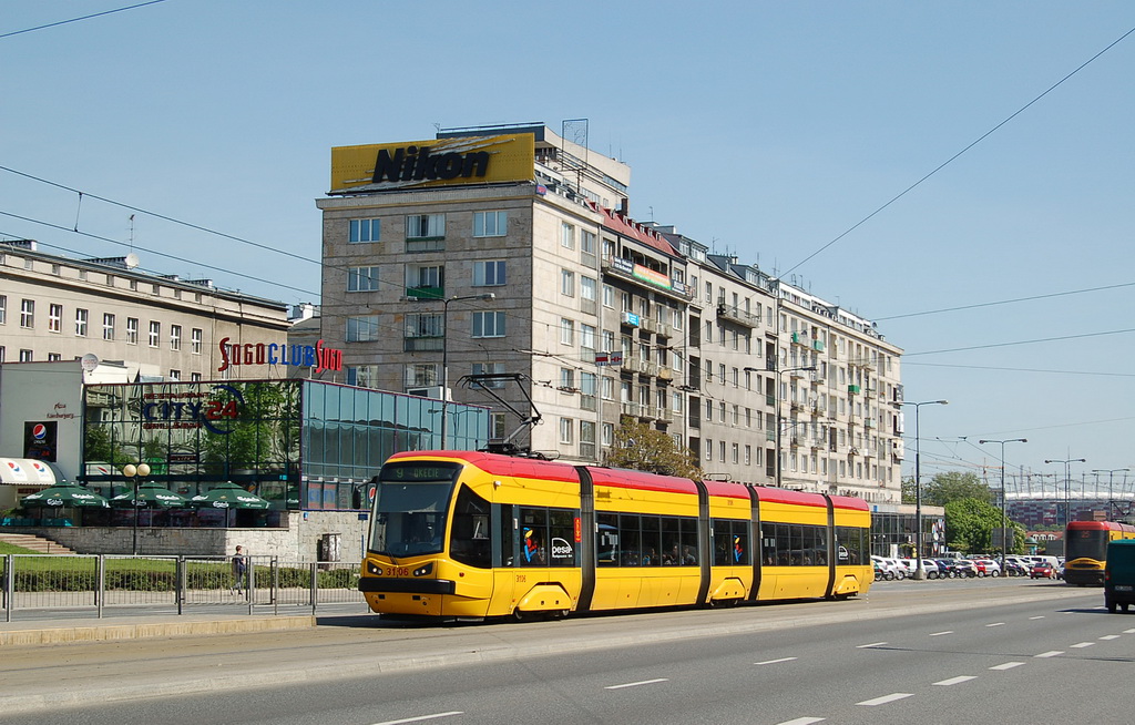 Варшава, PESA Tramicus 120N № 3106