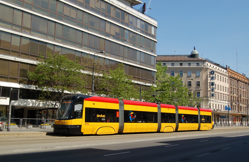 Варшава, PESA Swing 120Na № 3116