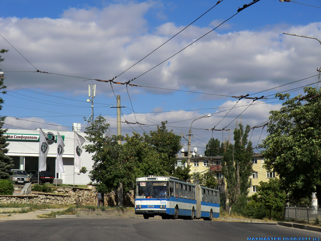 Krymský trolejbus, Škoda 15Tr02/6 č. 4000