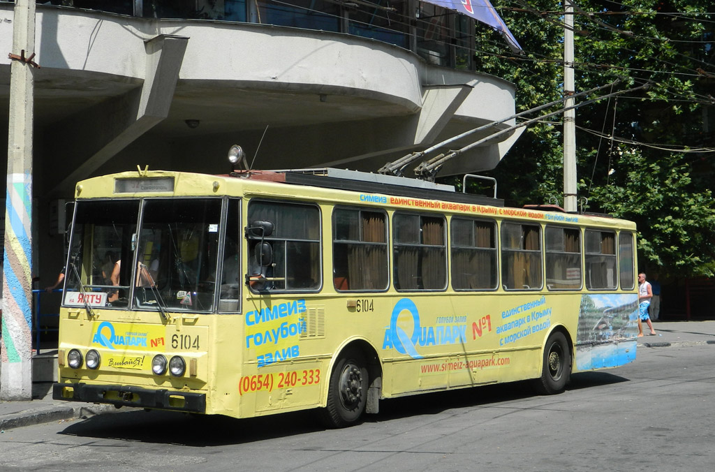 Крымскі тралейбус, Škoda 14Tr89/6 № 6104