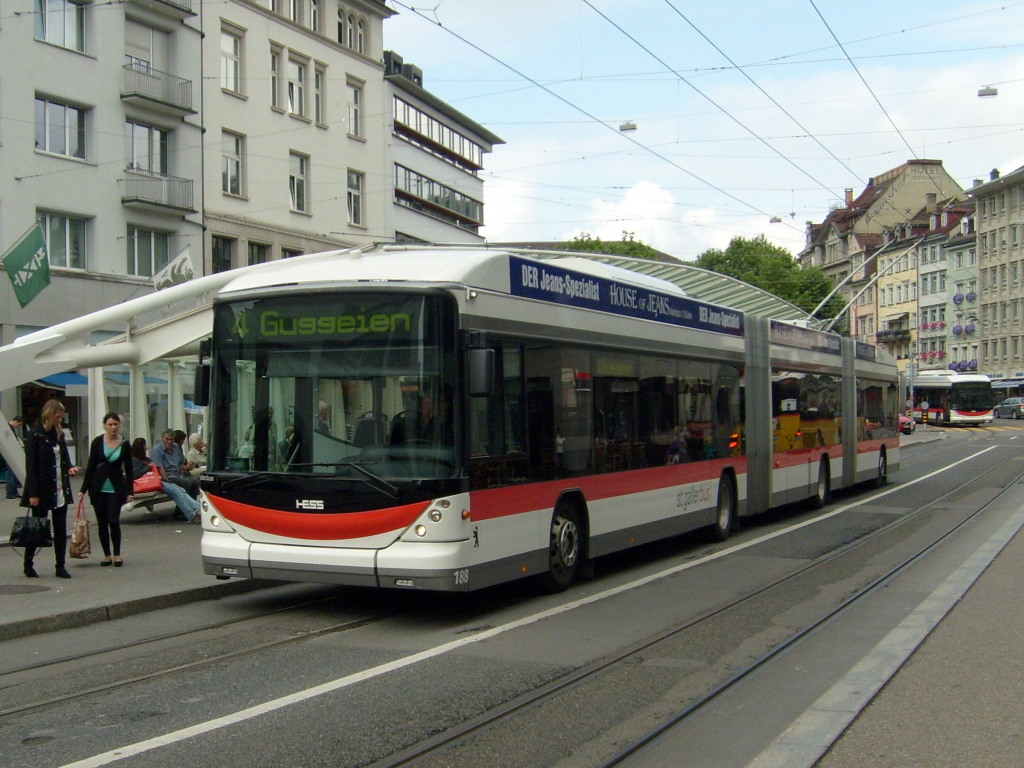 Санкт-Галлен, Hess lighTram (BGGT-N2C) № 188