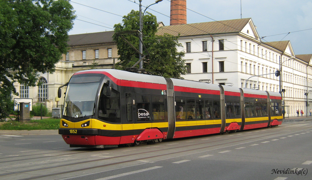 Лодзь, PESA Tramicus 122N № 1852