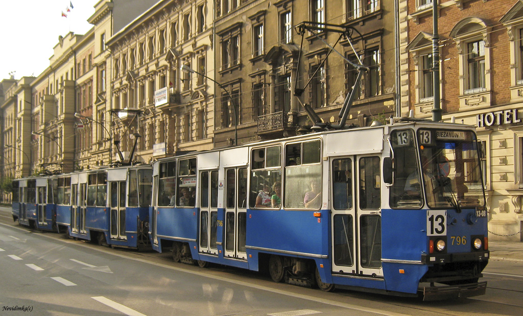 Краков, Konstal 105Na № 796