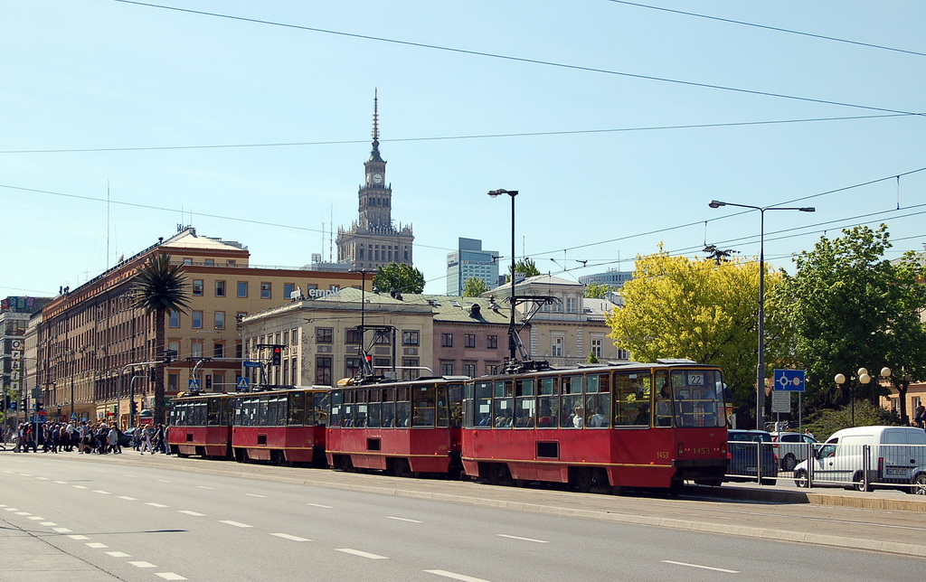 Varsova, Konstal 105Nf # 1453