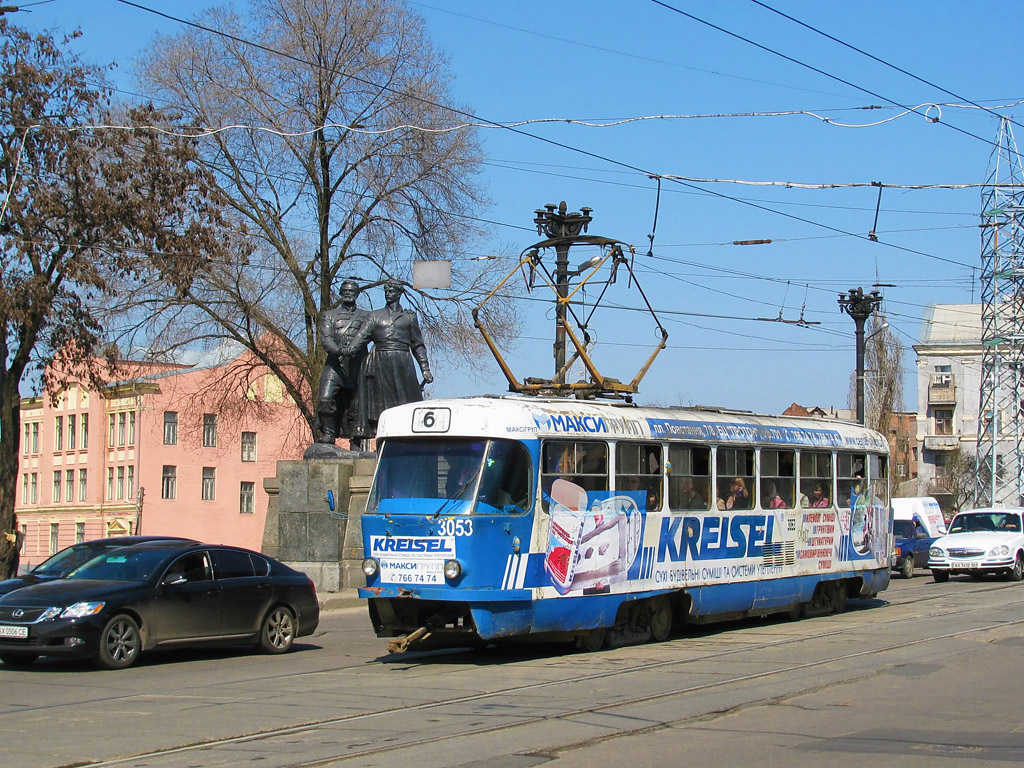 Харьков, Tatra T3SU № 3053