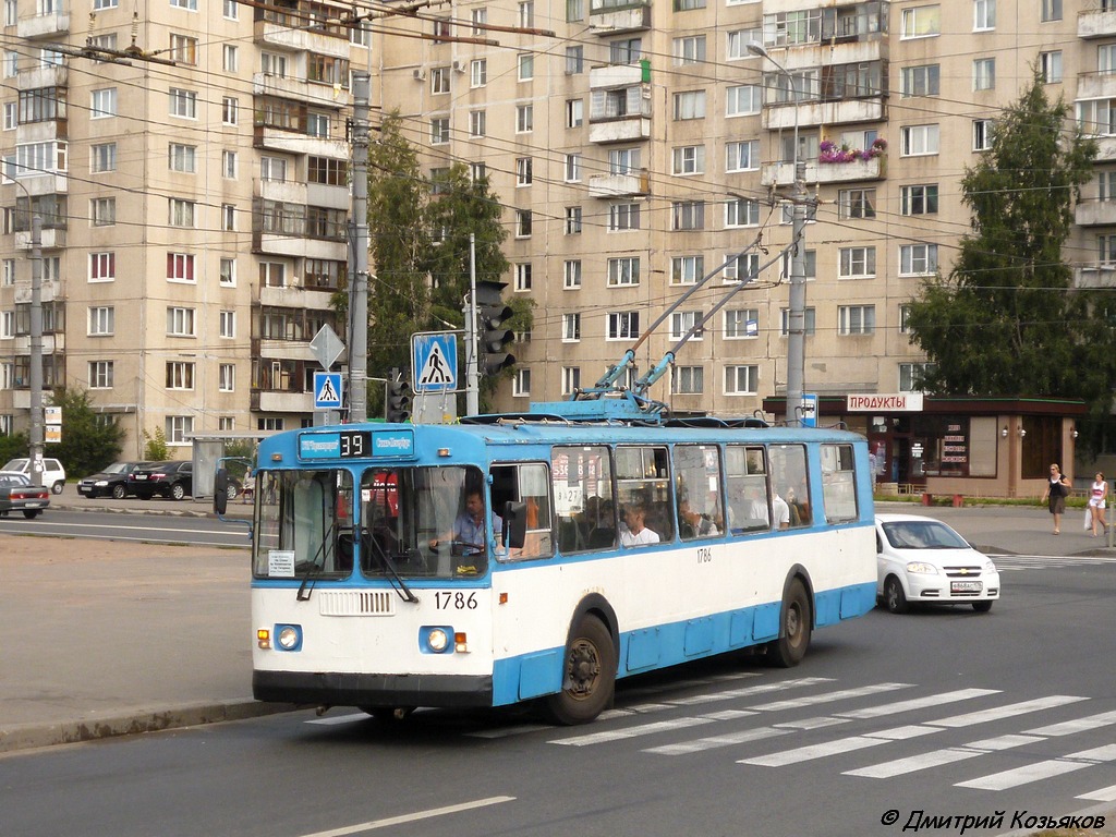 Санкт-Петербург, ЗиУ-682Г-018 [Г0Р] № 1786