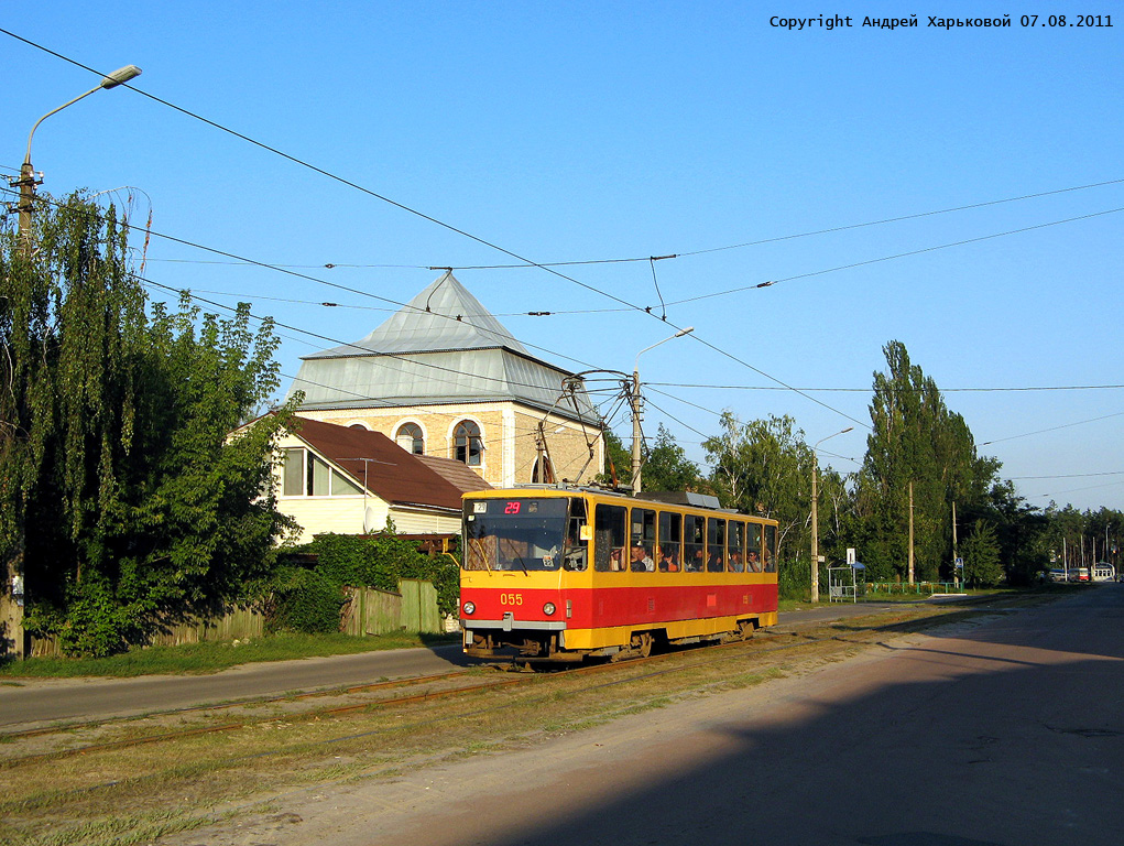 Киев, Tatra T6B5SU № 055