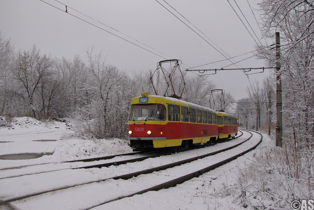 Volgograd, Tatra T3SU № 5809; Volgograd, Tatra T3SU № 5810