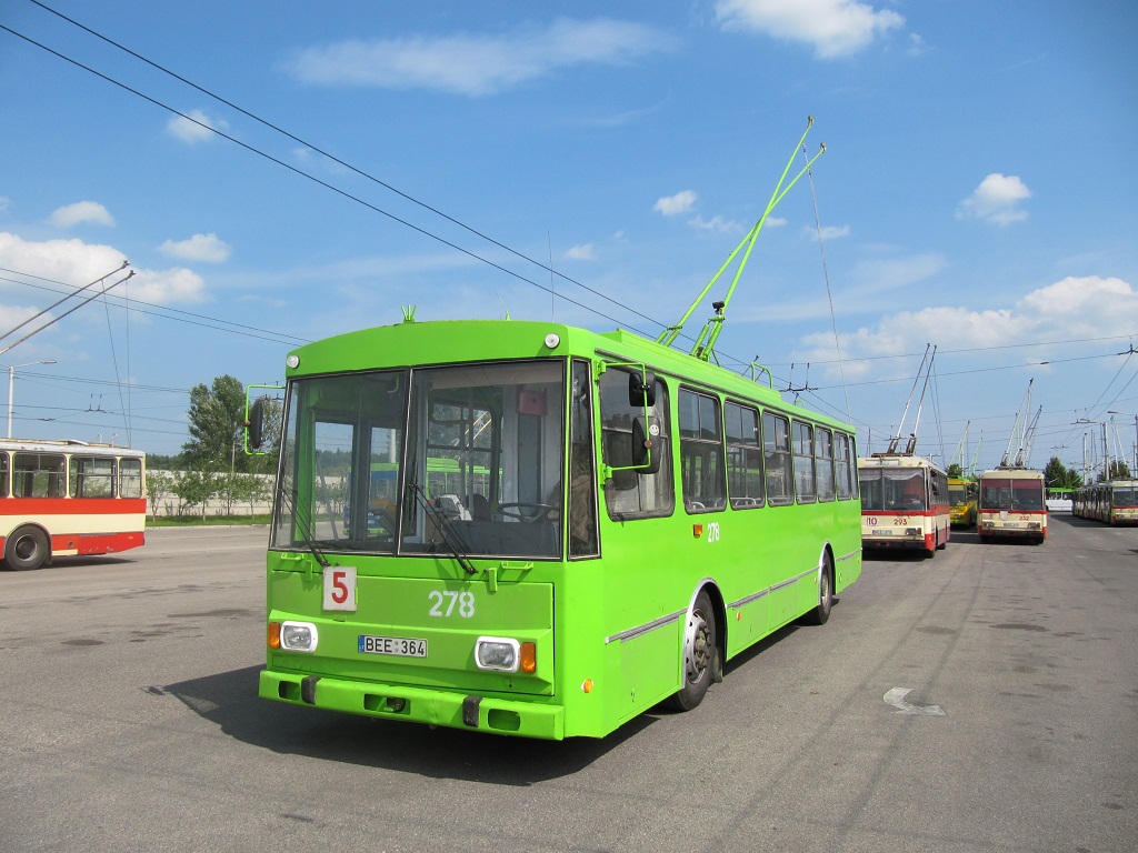 Каунас, Škoda 14Tr02/6 № 278