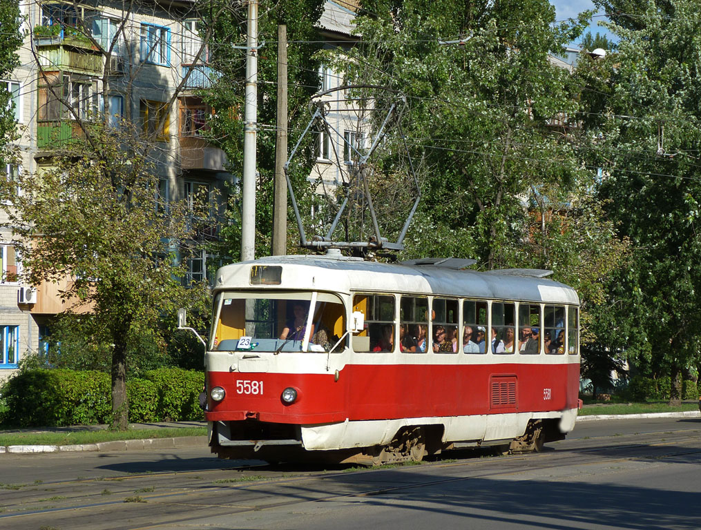 Киев, Tatra T3SU № 5581