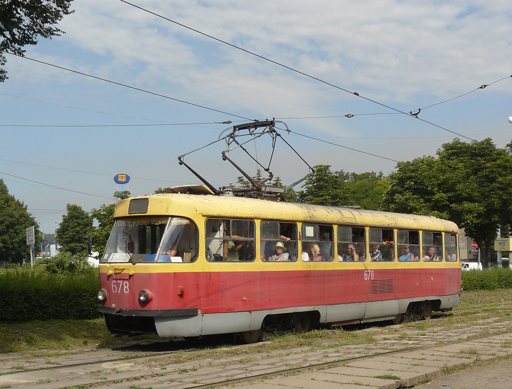 Каменское, Tatra T3SU № 678