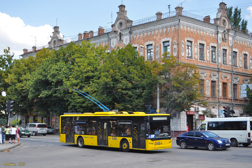 Запорожье, ЛАЗ E183D1 № 046