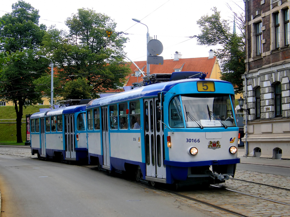 Рига, Tatra T3A № 30166