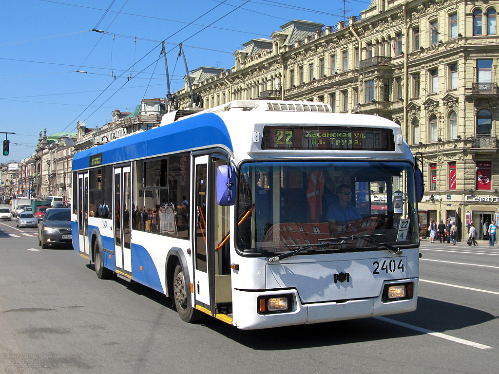 Санкт-Петербург, БКМ 321 № 2404
