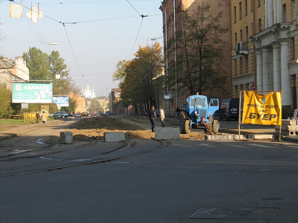 Санкт Петербург — Демонтажи и закрытые линии