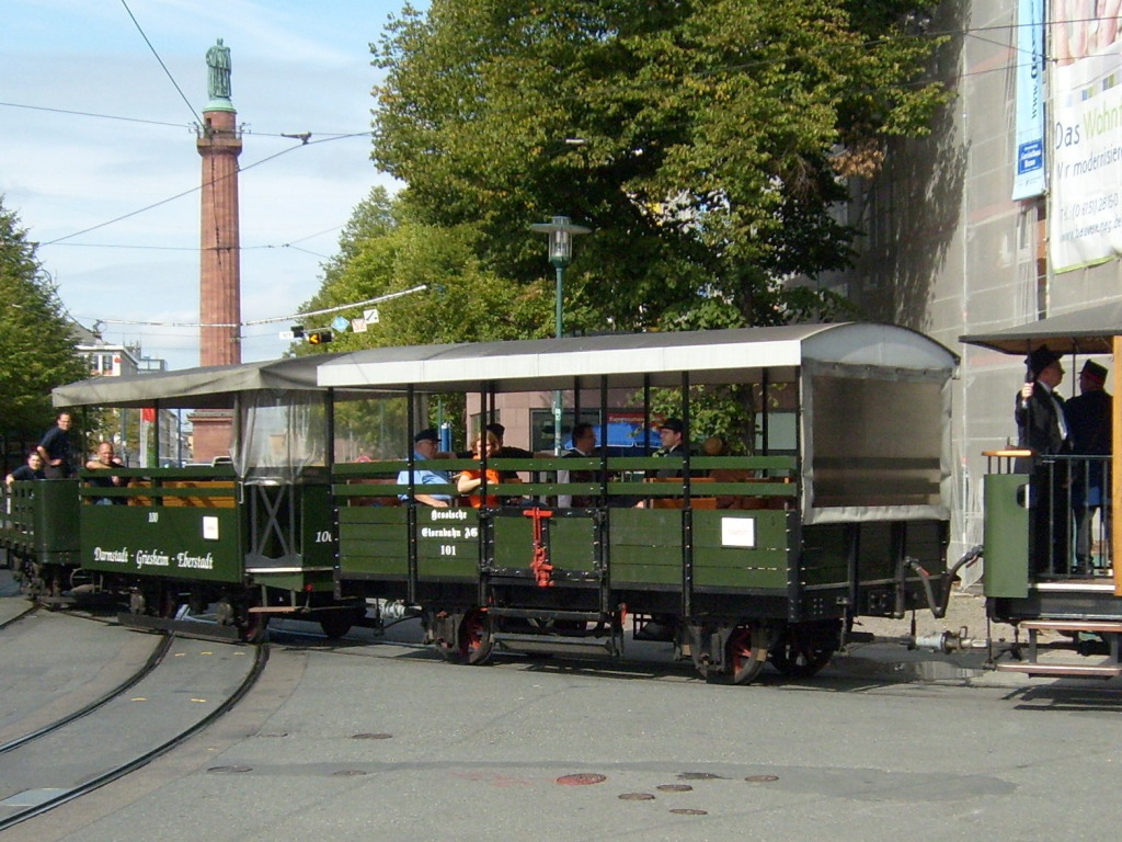 Дармштадт, Двухосный грузовой прицеп № 101