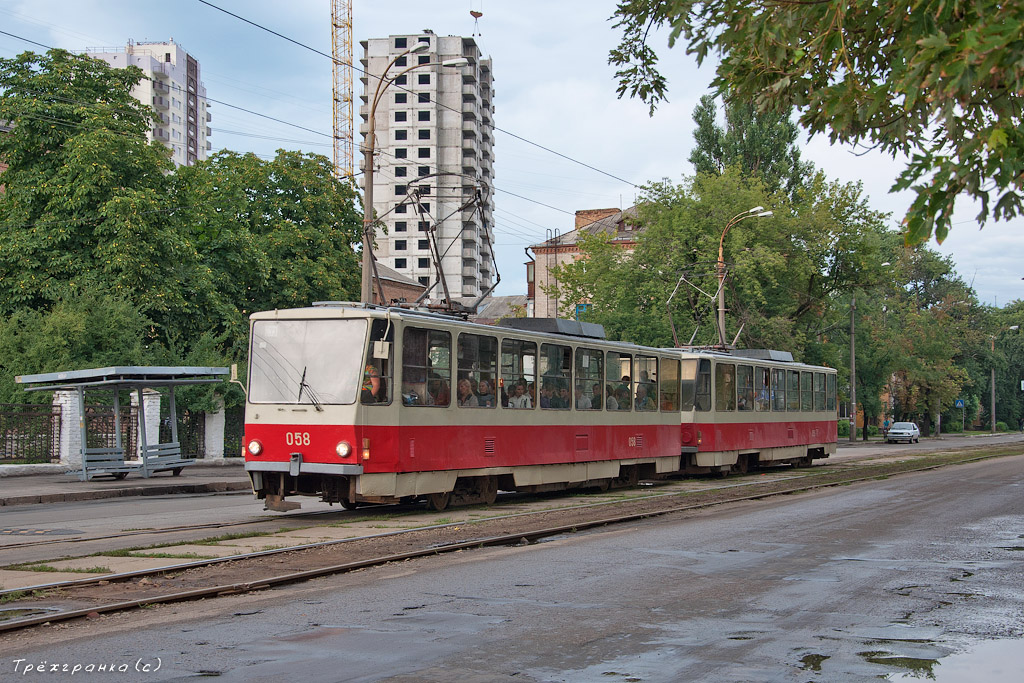 Киев, Tatra T6B5SU № 058