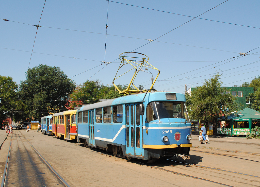 Одесса, Tatra T3R.P № 2965