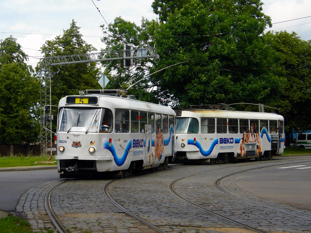 Рига, Tatra T3A № 30024