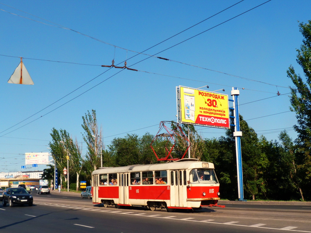 Донецк, Tatra T3SU № 116