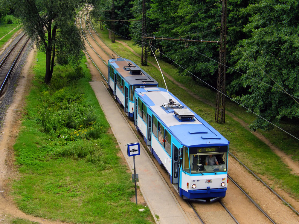 Рига, Tatra T3MR (T6B5-R) № 35119