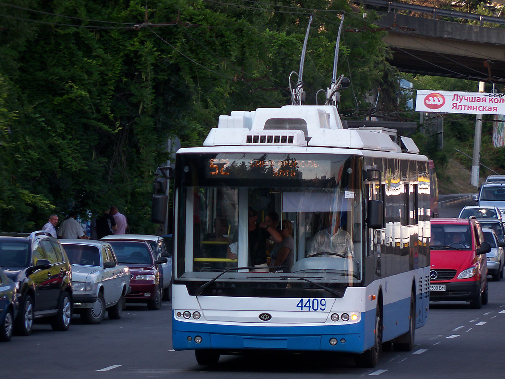 Крымский троллейбус, Богдан Т70115 № 4409