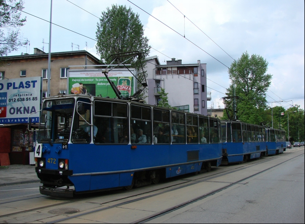 Краков, Konstal 105Na № 472