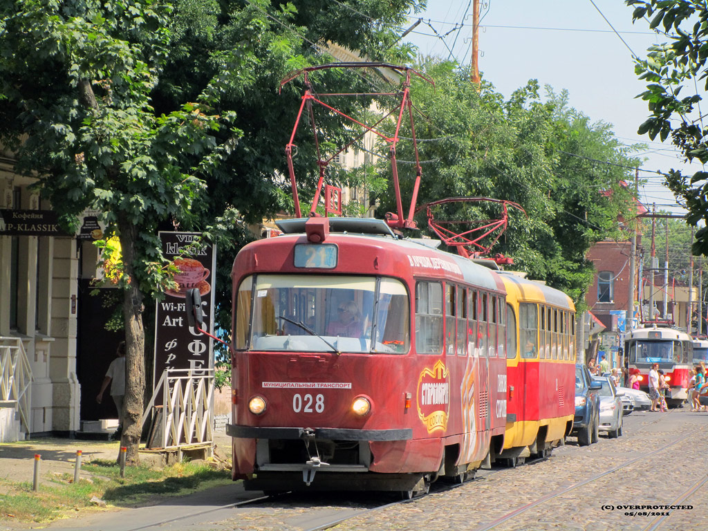 Краснодар, Tatra T3SU № 028