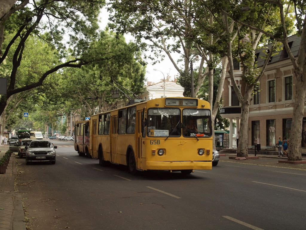 Одесса, ЗиУ-682В-012 [В0А] № 658