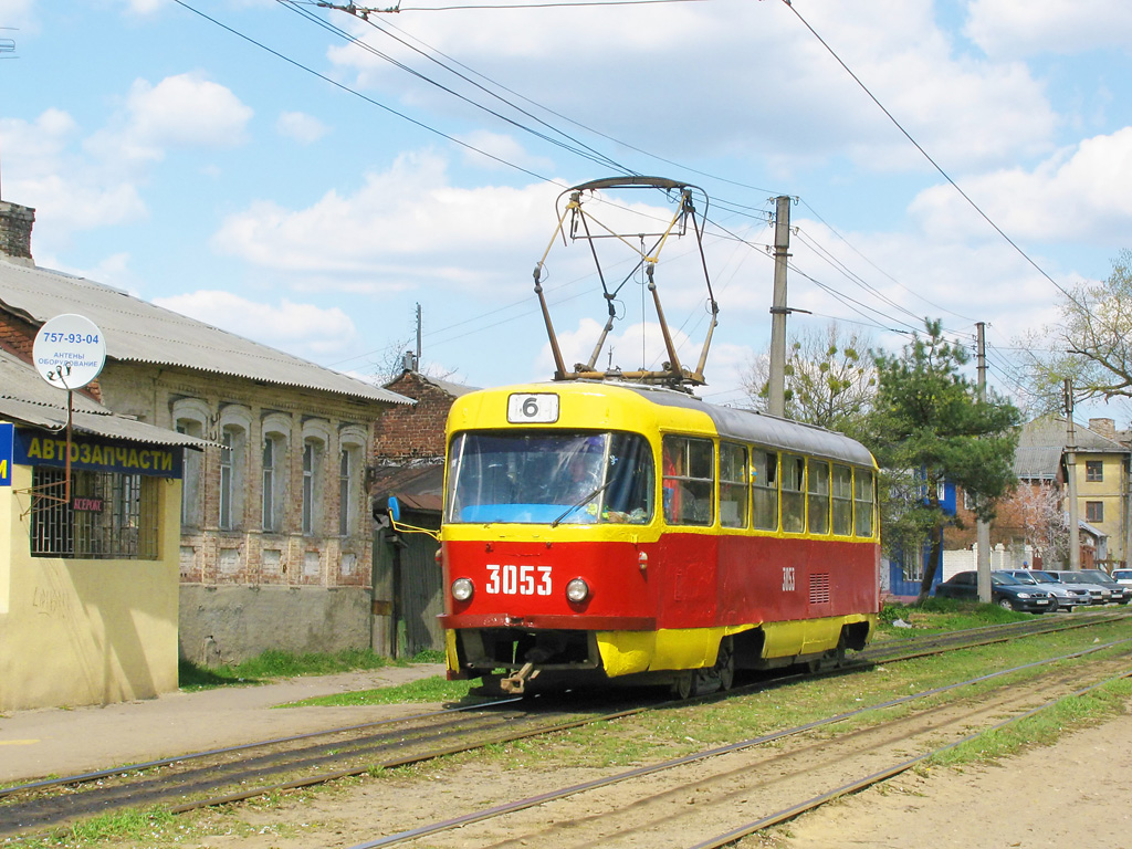 Харьков, Tatra T3SU № 3053