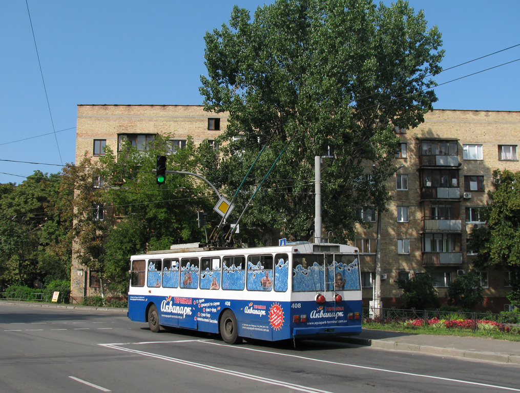 Киев, Škoda 14Tr02/6 № 408