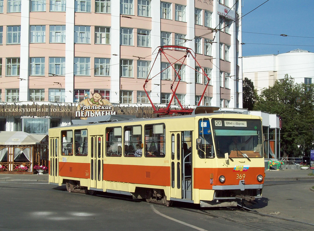Екатеринбург, Tatra T6B5SU № 369