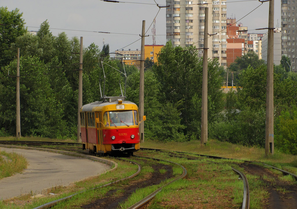 Киев, Tatra T3SU № 5970