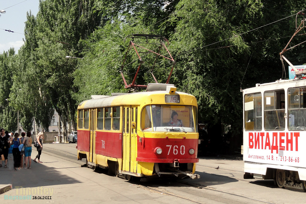 Запорожье, Tatra T3SU № 760